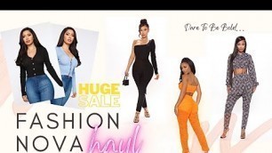 'Shopping with Fashion Nova| Skinny Girl Clothing Haul'