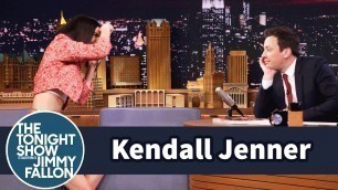 'Jimmy Fallon Models for a Kendall Jenner Photo Shoot'