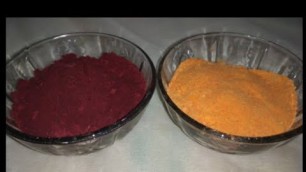 'Prepare Natura l Food Color At Your Home| Healthy Homemade Food Color | At Low Cost'