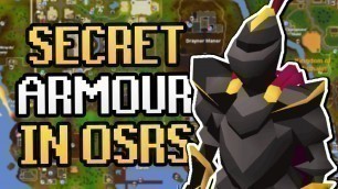 'How to Unlock Secret Armour in OSRS #2 - Rare Items for Fashionscape'