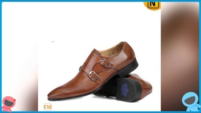 'Men\'s Double Buckle Monk Shoes CW761355 | shoes.cwmalls.com'