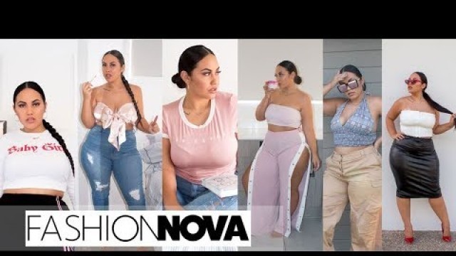 'Fashion Nova Curve Try-On Haul with Asia Penelope'