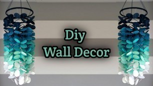 'Diy home decor ideas in malayalam | Simple & Easy | Diy Paper Wall Hanging | Diy Wall Decor | 5 min'