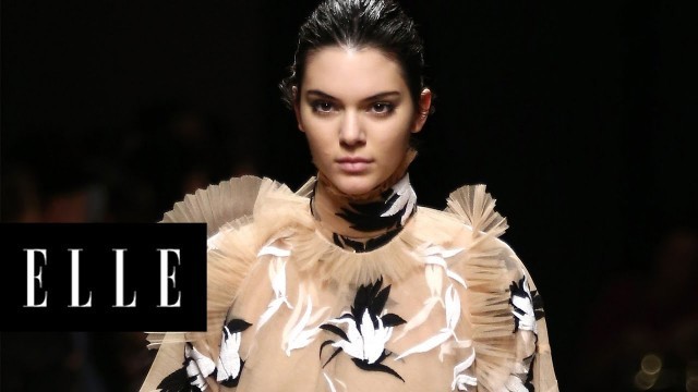 'Kendall Jenner\'s Runway Evolution - ELLE'