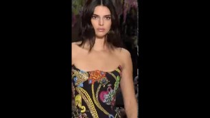 'Kendall Jenner walks for Versace'