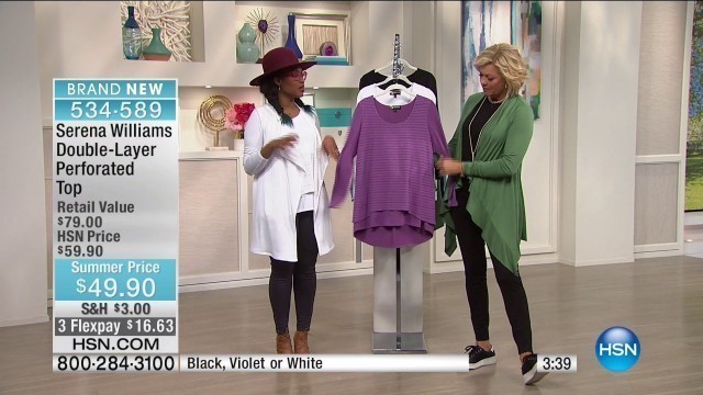 'HSN | SERENA WILLIAMS Signature Statement Fashions 06.06.2017 - 09 PM'