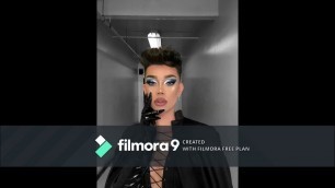 'James Charles slays at FIDM Fashion show!'