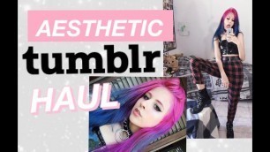 'AESTHETIC TRY ON HAUL VAPORWAVE YOINS REVIEW'