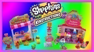 'Shopkins Kinstructions Fashion Boutique Hair Salon Playset'