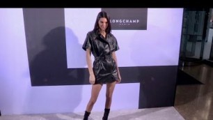 'Kendall Jenner and more front row for the Longchamp Fashion Show in New York City'