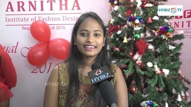 'Sheela | Arnitha Fashion design Christmas Carnival 2016 | hybiz'