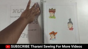 'Fashion project | sketching | historical costume |#fashion | #design | #diy |Tharani sewing'