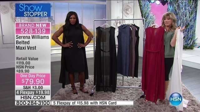 'HSN | SERENA WILLIAMS Signature Statement Fashions 03.01.2017 - 09 PM'