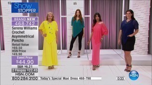 'HSN Serena Williams models 4-22-16 pt1'