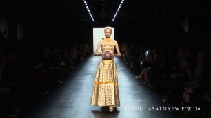 'Hiromi Asai F/W 2016 Collection - New York Fashion Week'