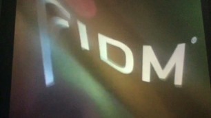 'Fidm Fashion show scene'