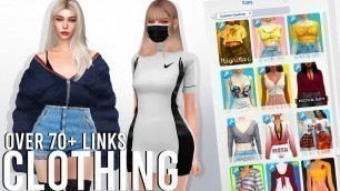 'The Sims 4: CC Clothing Showcase 