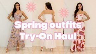 'Spring Try-on Haul -  FashionNova'