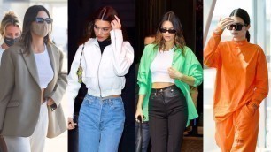 'Kendall Jenner airport fashion #Shorts #Kendalljenner #airportfashion'
