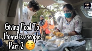 'Giving Food To Homeless People During Lockdown ☺️ | Part 2 | Dvaid'