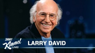 'Larry David on Showing Up at Jimmy Kimmel’s House on the Wrong Day, His Best Friend & Return of Curb'