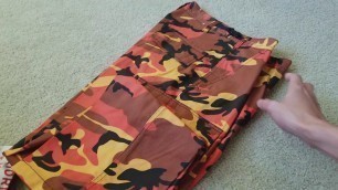 'Unboxing New Orange Camo Cargo Pant In Supreme Quality! 11 26 2017'
