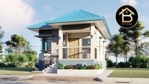 'Small House Design 2 Bedroom (55 sqm)'