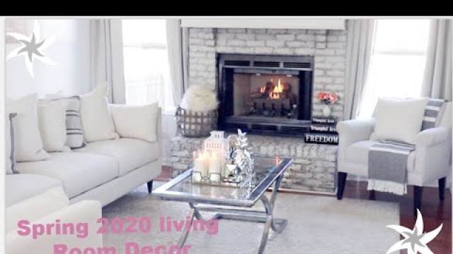 'DECORATE MY DREAM HOME WITH ME + TOUR | LUXURY ON A BUDGET SPRING 2020 LIVING ROOM DECOR IDEA + DIY'