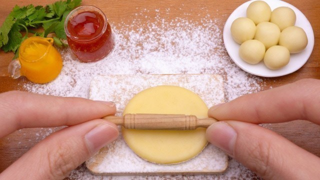 'Yummy Miniature Softest Bubble Bread Recipe | So Delicious Miniature Food Made By \" Tiny Cakes\"'