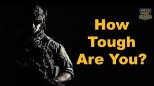 'What Makes you Tough & Shows that you\'re Tough?'