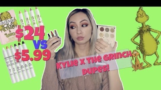 'KYLIE X THE GRINCH DUPES!'