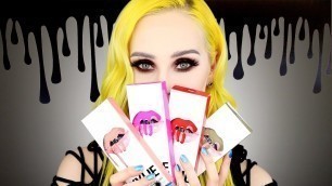 'NEW KYLIE LIP KITS 2018 | Swatches + Dupes & Comparaisons'