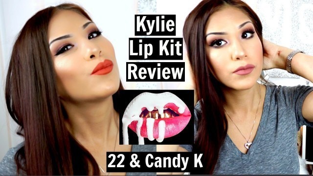 'KYLIE LIP KIT | Review | Swatches | Dupes'