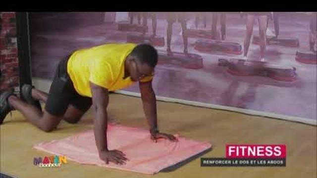 'Matin Bonheur | Fitness: Comment renforcer le dos et les abdos ? Par coach Cyrille'