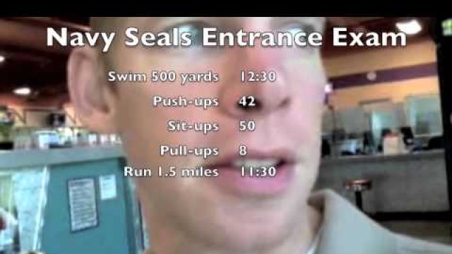 '#1 Navy Seals Entrance Exam'