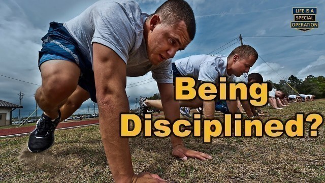 'Learn How to BENEFIT from DISCIPLINE and Being DISCIPLINED?'