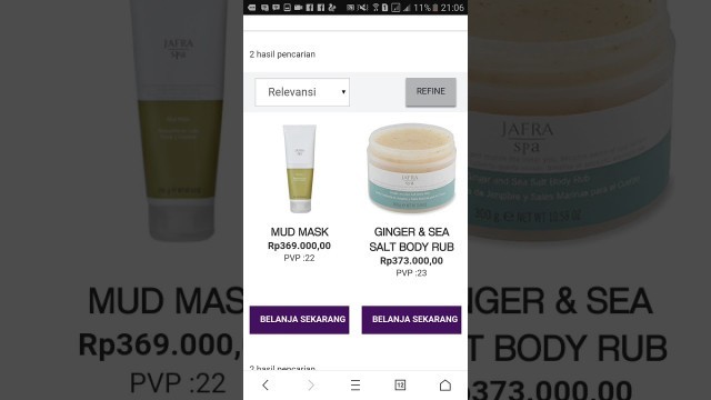 'Cara Order Online Jafra Cosmetics Indonesia Pakai HP'
