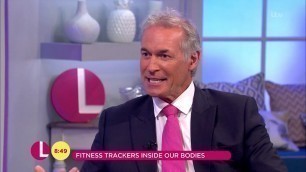 'Lorraine and Dr Hilary Discuss Fitness Trackers Being Put Inside the Body | Lorraine'