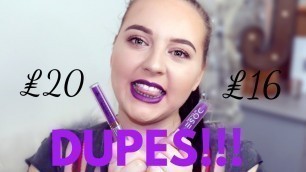 '10 Lipstick Dupes!!'