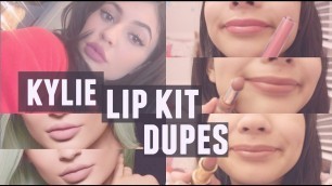 'Kylie Jenner Lip Kit Dupes | JuliannXo'