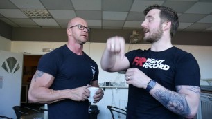 'FLTF Vlog #008   Training with Lee \'Axeman\' Axon T4 Training at Mayfair Gym Sunderland'