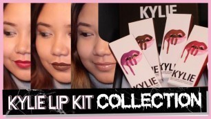 'Kylie Jenner Lip Kit Collection: Review, Swatches & Dupes! (Mattes/Glosses) | Kayla Capiendo Fashion'