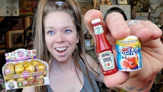 'Unboxing *NEW SERIES 2* TINY REAL GROCERIES! - Realistic Food Miniatures!'