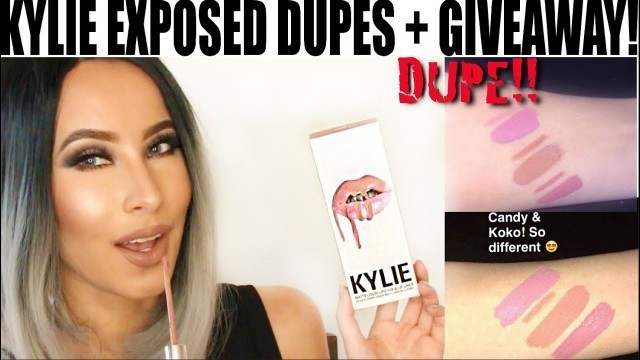'KYLIE EXPOSED DUPES: 3 AFFORDABLE DUPES'