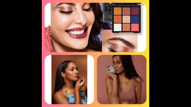 'B.N. Cgg cosmetics anusha dandekar, colorbar jacqueline farnandiz glitter me all, Masaba Gupta Nyka'