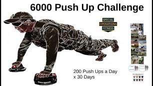 '6000 Push Up Challenge'