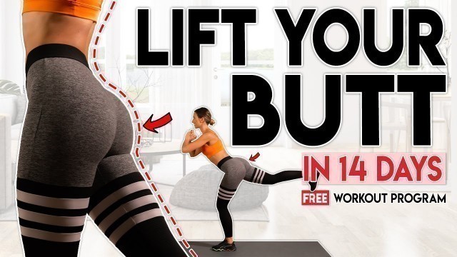 'LIFT YOUR BUTT in 14 Days | 5 minute Home Workout Program'