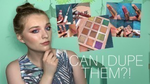 'SHOPPING MY STASH FOR THE KYLIE COSMETICS SUMMER COLLECTION DUPES'