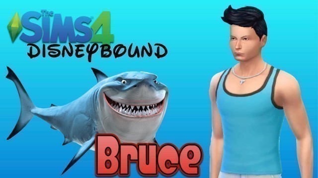 'Sims 4: DisneyBound CAS - Bruce (Finding Nemo)'