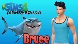 'Sims 4: DisneyBound CAS - Bruce (Finding Nemo)'